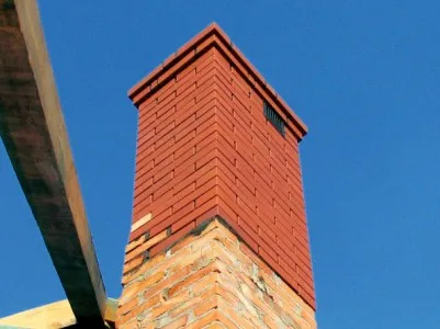 кирпичный дымоход