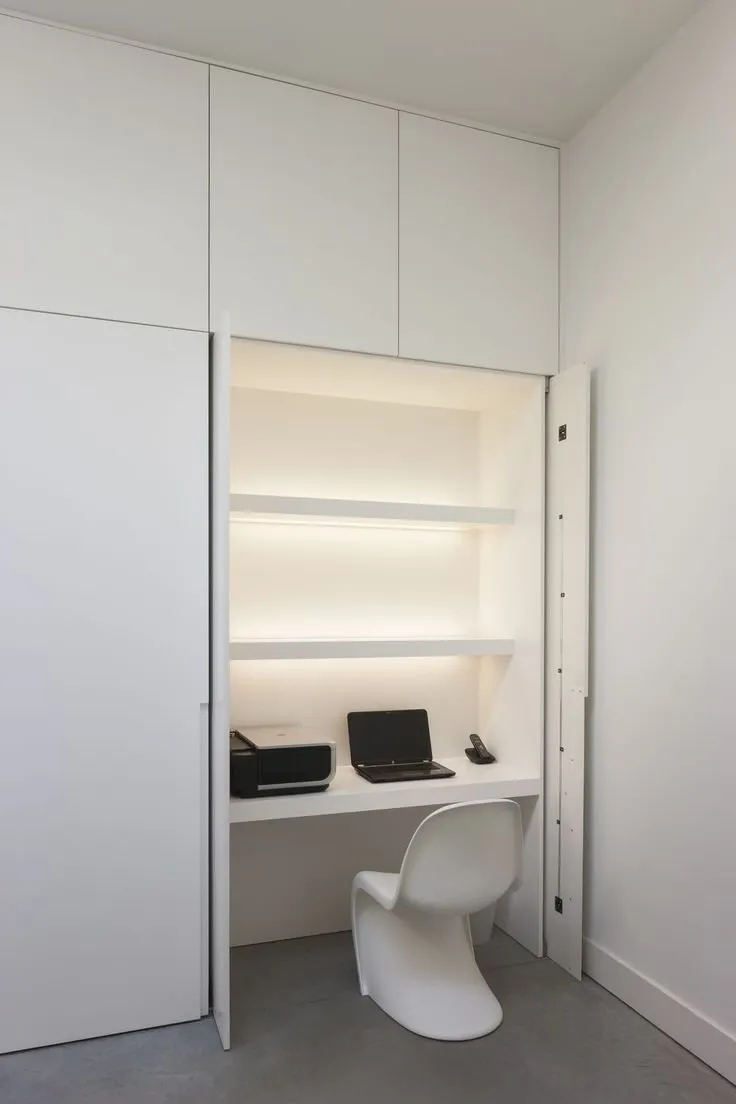 Шкаф купе с рабочим местом: 87 фотографий уютных интерьеров — Все для ...