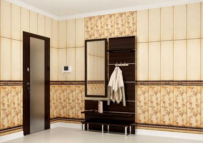 Панели «Кронапласт» используются для отделки кухонь, прихожих и ванных комнат