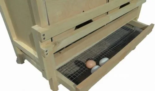 Гнездо для кур-несушек с яйцесборником чертеж. Виды гнёзд для кур-несушек