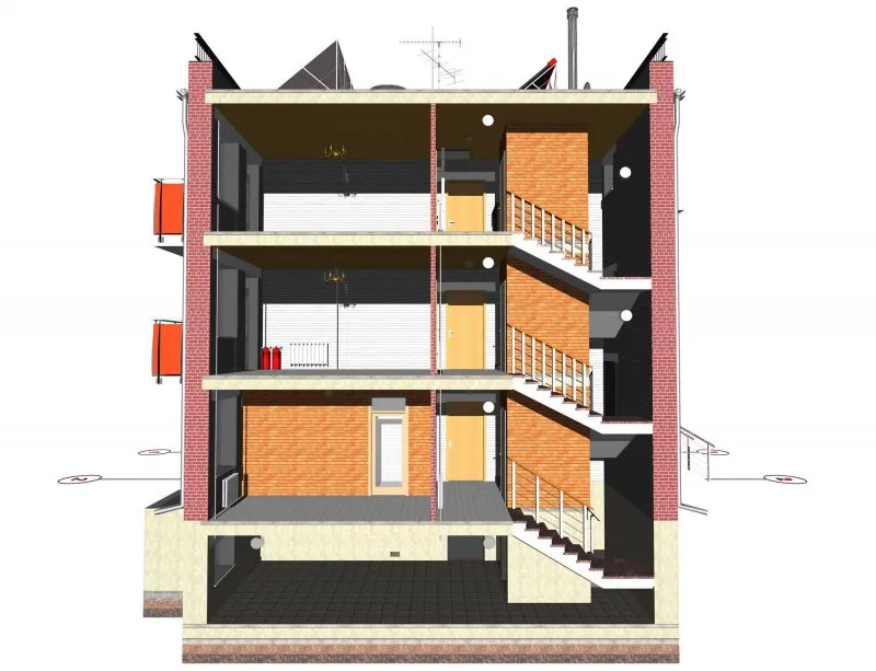 План трехэтажного дома (159 фото ...