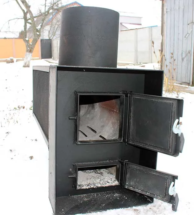 Печь стальная банная 8мм с баком. Печь буржуйка с баком 100л. Печь буржуйка-титан 300х380х450мм. Печь для бани из стальной трубы d 500. Печь для бани сталь 8мм 10квт.