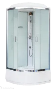 Душевая кабина Royal Bath СК RB90CK5-WC-CH 90x90