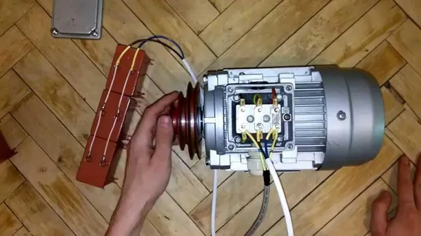 Подключение мотора Подключение мотора