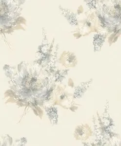 обои для кухни с цветами GranDeco Painterly PY 2099 На фото обои для кухни с цветами GranDeco Painterly PY 2099