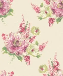 обои для кухни с цветами GranDeco Painterly PY 2001 На фото обои для кухни с цветами GranDeco Painterly PY 2001
