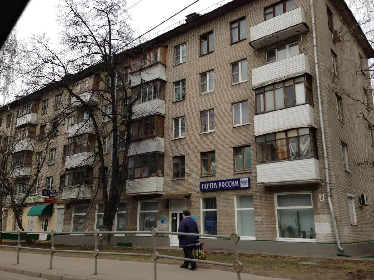 Пример хрущевки в Москве. Дом серии I-511