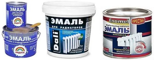Краски для радиаторов отопления делают на разной основе