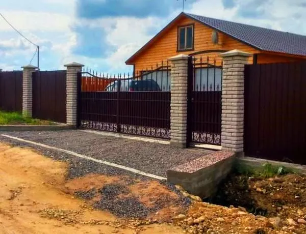 Как создать въезд на участок — 95 изображений правильной и надежной ...