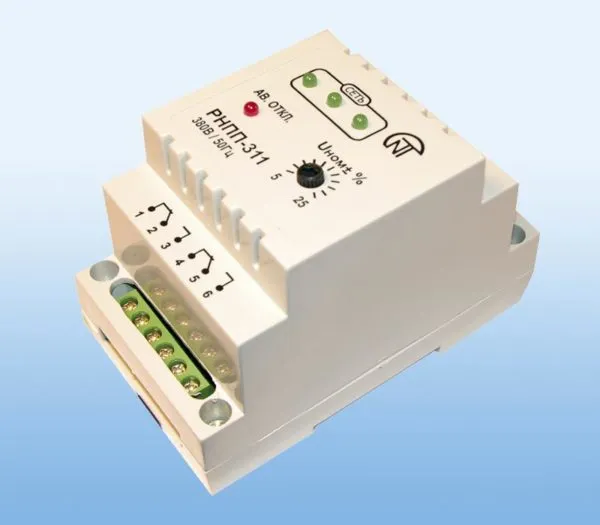 Устройство и принцип работы реле контроля фаз для защиты от перекоса ...