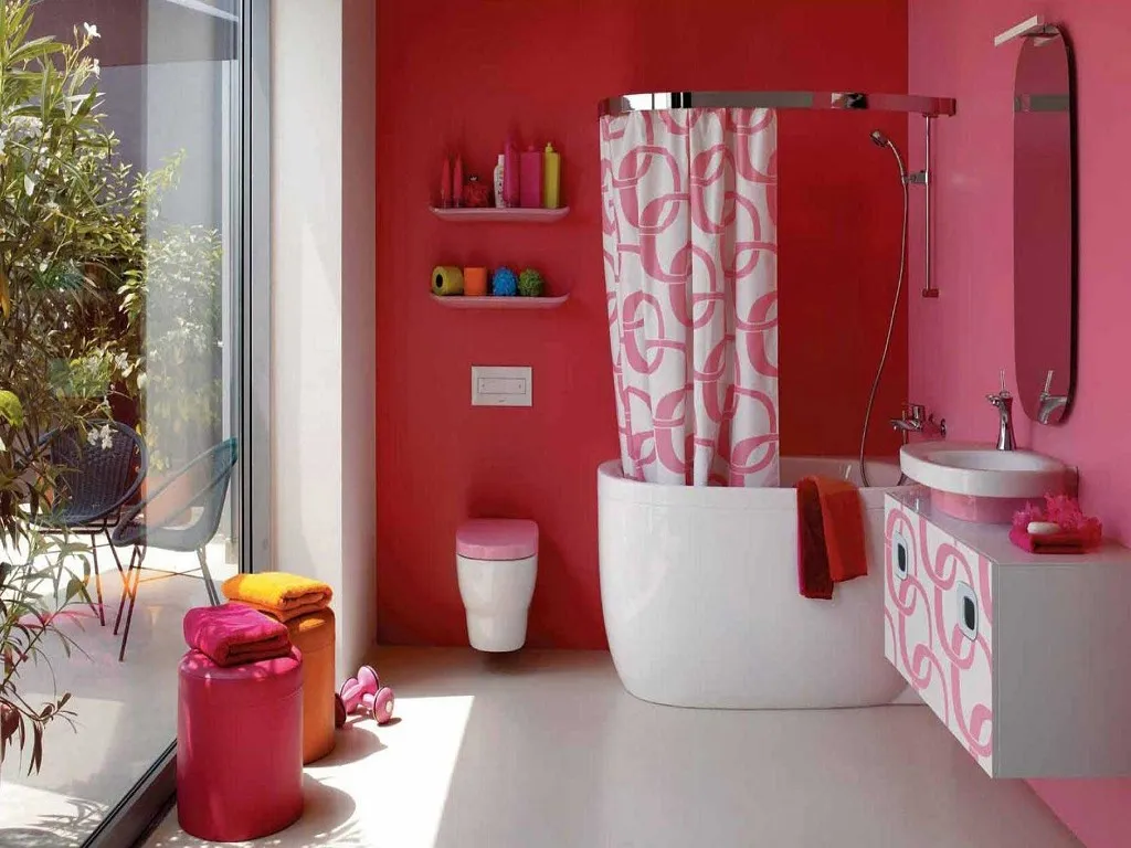 Ванной комнаты распродажа. Laufen mimo раковина розовая. Яркие Ванные комнаты. Яркий интерьер ванной комнаты. Интересные идеи для ванной комнаты.