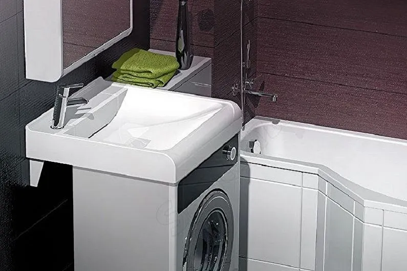 Раковина над стиральной машиной минусы