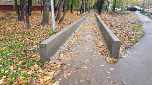 Установка тротуарного бордюра: виды дорожных и тротуарных бордюров ...