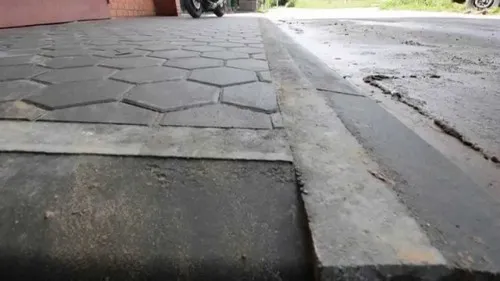 Установка тротуарного бордюра: виды дорожных и тротуарных бордюров ...